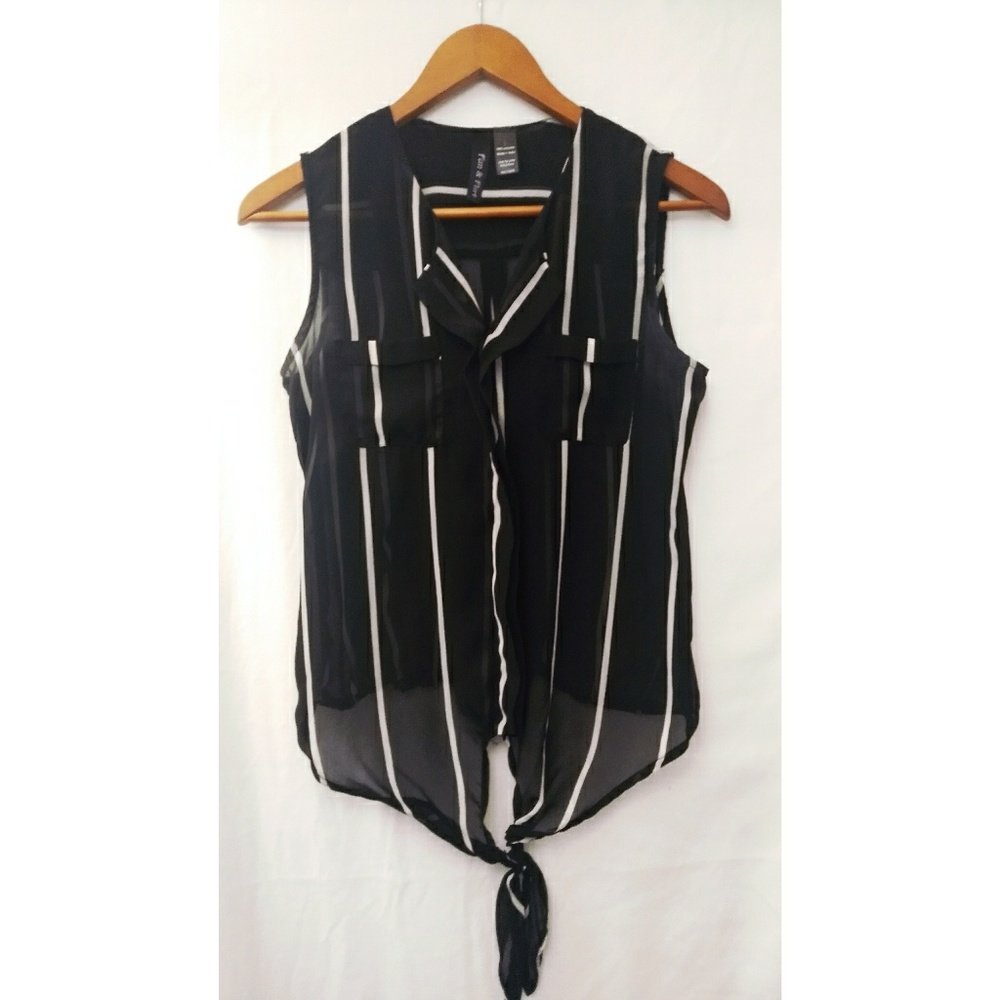 Fun & Flirt striped blouse